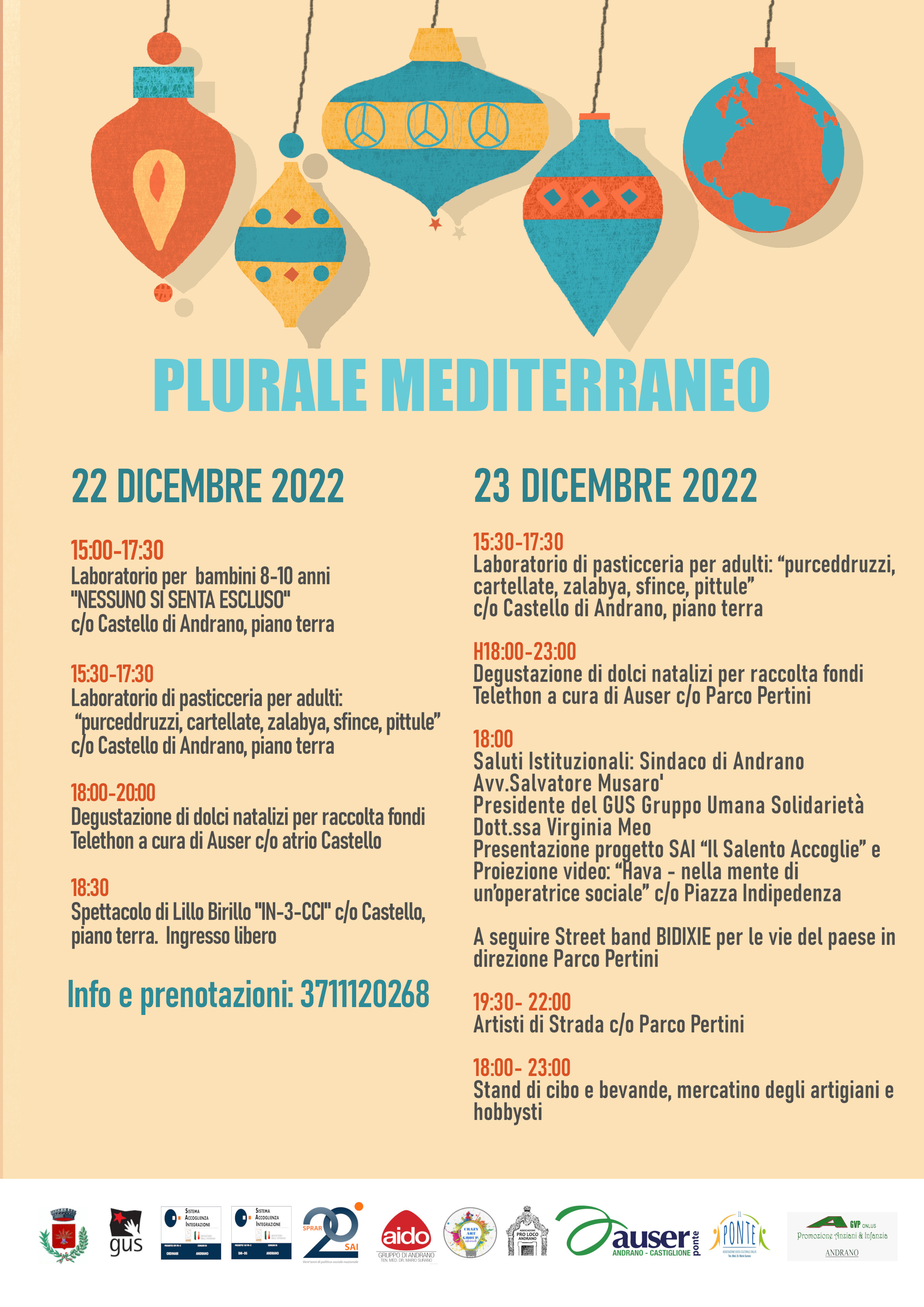 Plurale Mediterraneo ad Andrano