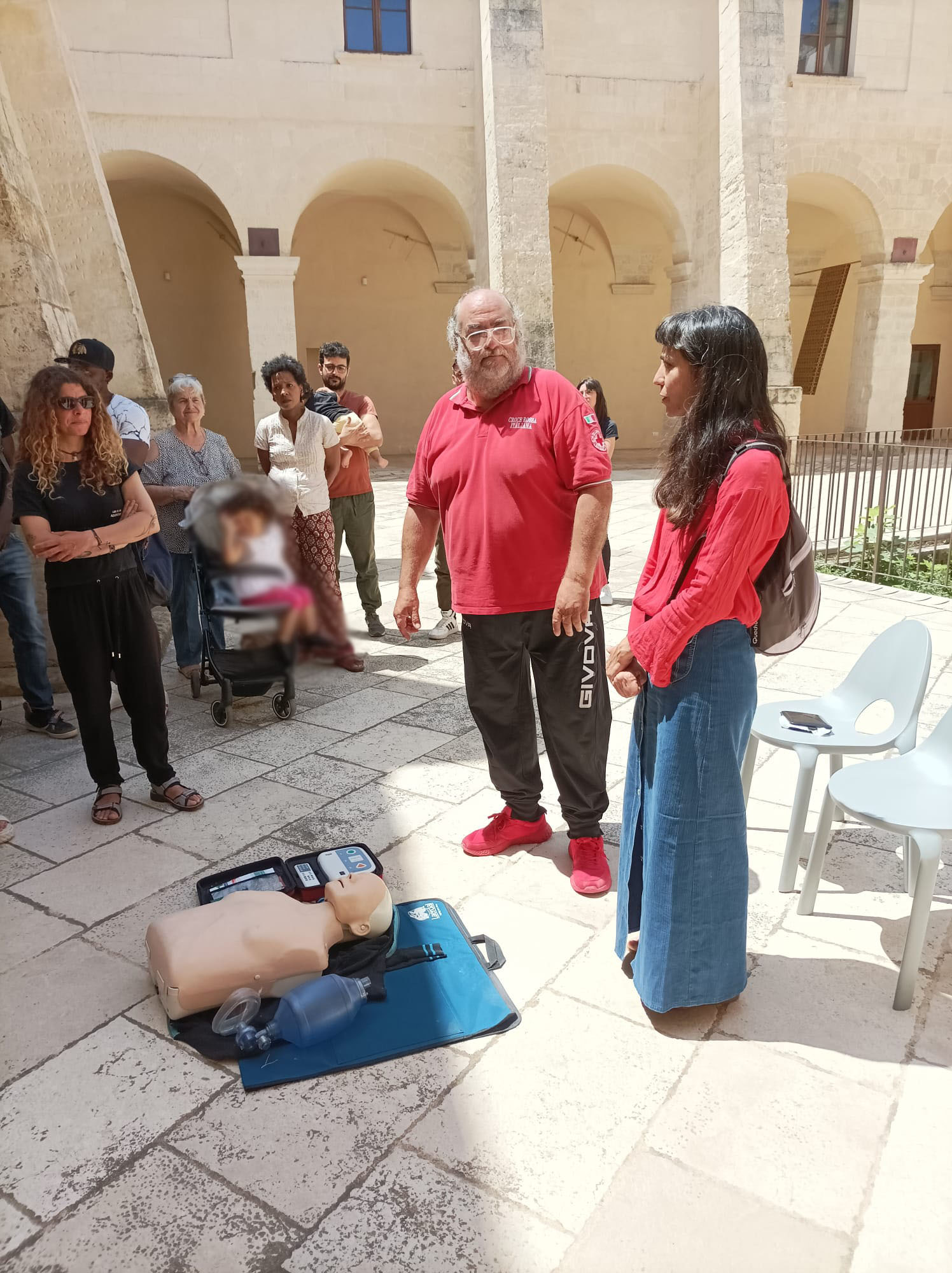 Manovre salvavita pediatriche a Lecce