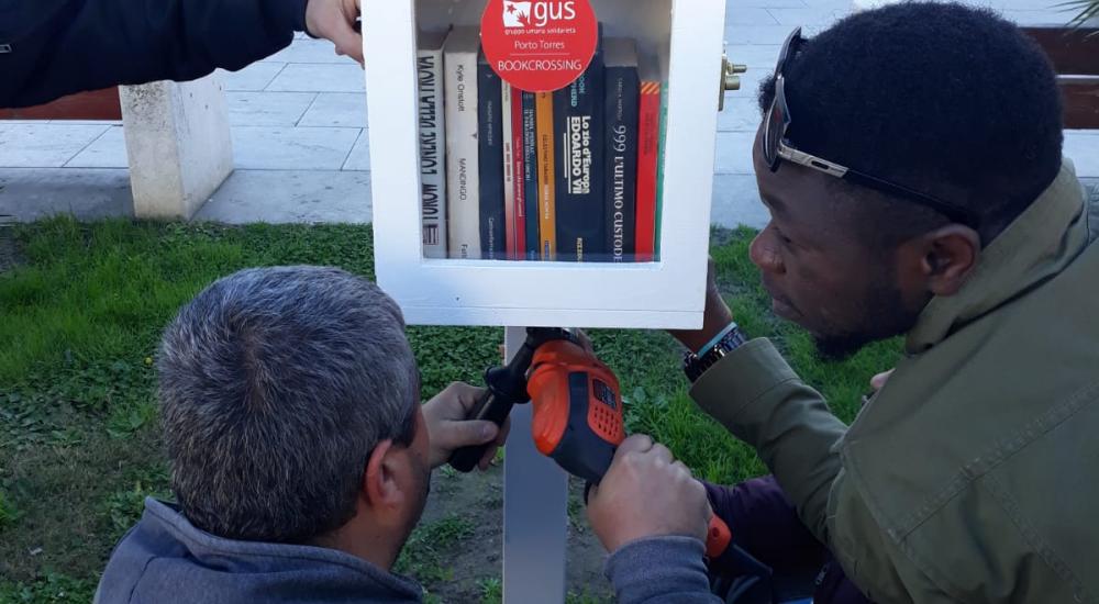 Installazione teche BookCrossing