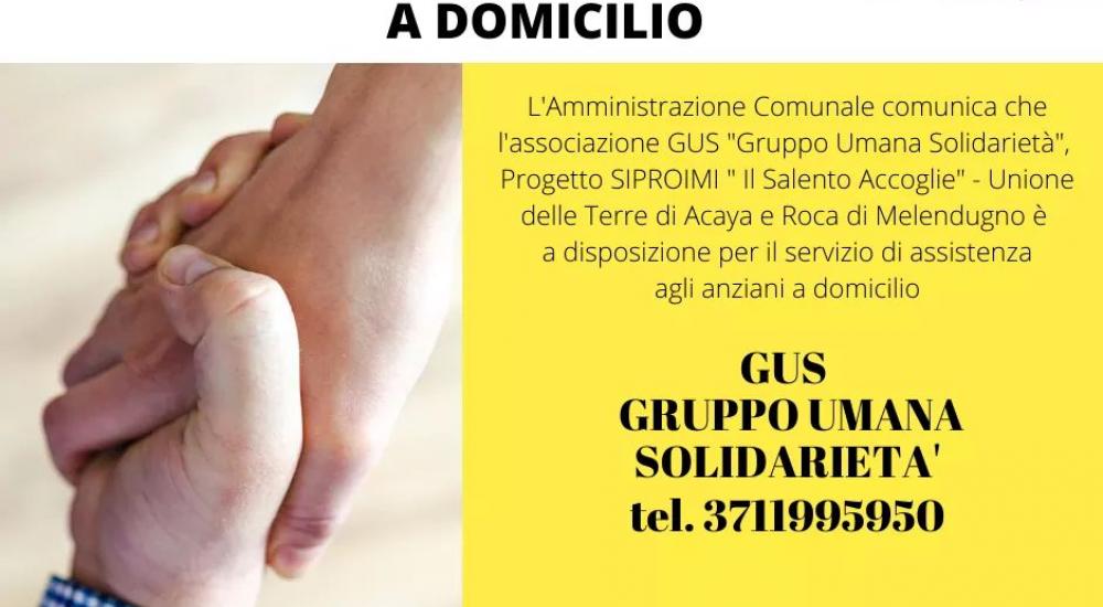 Servizio di assistenza agli anziani a domicilio