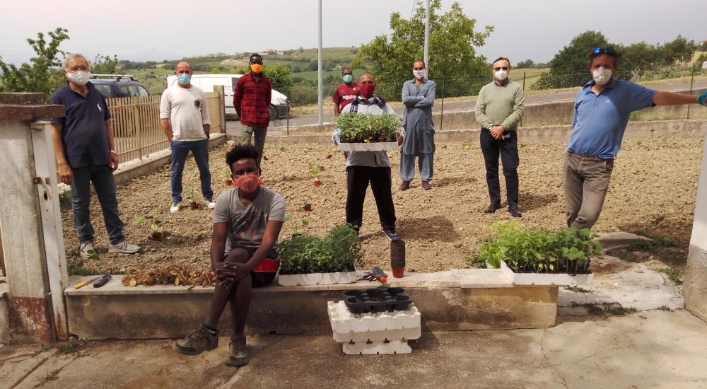 Orti e giardini sociali del piccolo borgo