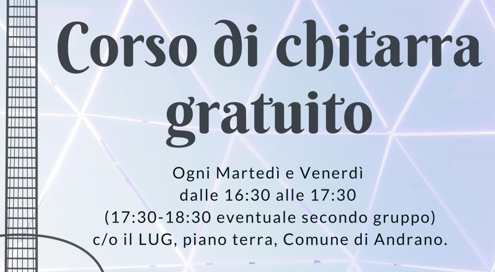 Uno strumento musicale per tutti – Corso di chitarra gratuito