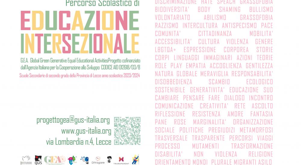 L’educazione intersezionale del Progetto GEA
